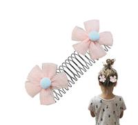 Hair Comb Clips To Hold Back, Fringe Hair Comb Clip, U Shape Hairs Finishing Fixer Combs For Kids, Broken Hairs Side Combs For Bun Bang, Adorable Decorative Curved Clip Pin Invisible Styling