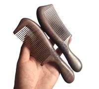 Hair Comb Combs Wood Comb Beard Comb Handicraft Hair Styling Wide Tooth and Narrow Tooth Gift(Narrow 1PC 1)