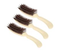 Hair comb, designed with rounded ABS teeth that care for hair making it softer, thicker and more shiny, for curly hair and other styles to