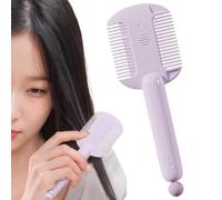 Hair Comb - Detangling Brush - Double-Sided Detanglerr Brush | Portable Anti-Static Comb For Styling, Curly Straight Hair, Salon Use, Home Grooming, Travel Essentialss For Men, Women, Kids, Teens