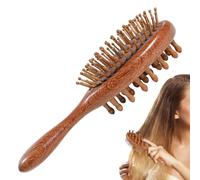 Hair Comb - Double Face Detangling Device, Thick Scalp Stimulator with Long Tęxtur, Lightweight Wave Shaping Aid, Everyday Hair Care Accessory for Women, Men, Girls, Home, Salon, Ho