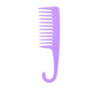Hair Comb-Large Wide Tooth Combs Shower Comb with Hanging,Salon and Barber Styling Combs for Long,Wet or Curly Hair Detangling, Purple