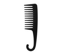 Hair Comb-Large Wide Tooth Combs Shower Comb with Hanging,Salon and Barber Styling Combs for Long,Wet or Curly Hair Detangling, Black
