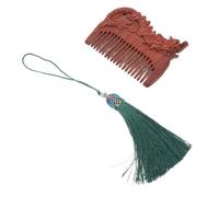 Hair Comb Sandalwood Zodiac Themed Comb for Travel Everyday Grooming Gentle Scalp Keepsake for First Birthday Compact Design for