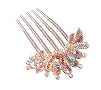 Hair Comb Slides Rhinestones Hair Side Comb Bridal Wedding Hair Hair Clip Comb Women Hair Side Combs Hair Accessories Hair Combs Slides For Women(A)