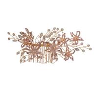 Hair Comb Slides Wedding Hair Comb Bridal Headband Gold Hair Accessory Flower Bridal Wedding Hairband Ladies Hair Combs Slides For Women