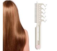 Hair Comb - V Shaped Styling Hair Comb for Straightening - Anti Static Smoothing Hairdressing Tool for Daily Grooming Family Travel Women Daughter Home Girls Friends