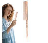 Hair Comb with Tail, Brush with Fine Barbed for Stripes, Ergonomic Comb for Volume, Detangling and Styling