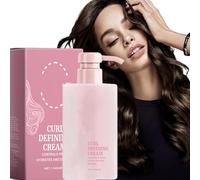 Hair Curl Defining Cream,Hair Volumizing Cream,SmoothingLightweight Curl,Moisturizing,Smoothing,for Curly Anti Frizz