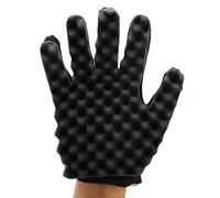 Hair Curl Sponge Gloves, Barber Curl Twist Sponge Glove for Curling Twisting and Dread, Hair Brush Sponges for Men Curls