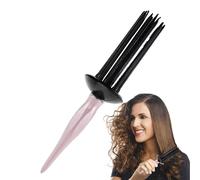 Hair Curler - Versatile Haiir Styler | 2-in-1 Hairr Curling Roll Comb | Curlling Rolls Combs Suitable For Salon Styling, Home Use, Volumizing, Soft Waves, And Heatless Hairs Curlings Techniques