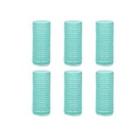 Hair Curlers Rollers 6pcs Hair Rollers Self Grip Holding Self-Adhesive Air Bangs Curling Roller Clips Comb DIY Tools(Green,3.0cm)