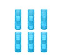 hair curlers rollers 6pcs Hair Rollers Self Grip Holding Self-Adhesive Air Bangs Curling Roller Clips Comb DIY Tools for Volume Sleep in(Blue,1.5cm)