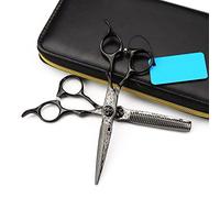 Hair Cutting, 6 Inch Japanese 440C Stainless Steel Professional Set, Thinning Set, Barber Shears Kit Hair Cutting Tools