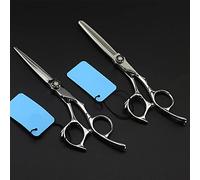 Hair Cutting, 6 Inch Professional 440c Cutting Barber Hair Salon Scisors Thinning Shears Hairdressing Hair Cutting Tools