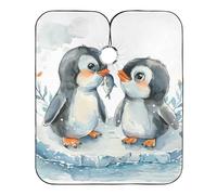 Hair Cutting Apron Cute Penguin Hairdressing Apron Unisex Hair Cut Cape Large Salon Barber Cape, For Hair Styling, Adults, Salon, 140×168cm