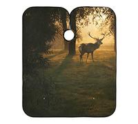 Hair Cutting Apron Deer In Tree Autumn, Styling Capes Professional Barber Haircut Cape Personalised Hairdressing Gown For Men Kids Family