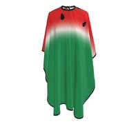 Hair Cutting Apron Funny Watermelon Fruit Hair Styling Cape Durable With Hook Hairdressing Gown, For Styling, Barbers, Men, Kids, 140x168cm