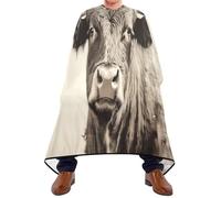 Hair Cutting Apron Highland Cow Hair Cut Cape Unisex Large Hairdressing Apron, For Adults, Dyeing, Barbers, 140x168cm