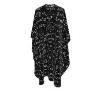 Hair Cutting Apron Math Formula Equation Black Hairdressers Cape Large With Hook Hairdressing Apron, For Dyeing, Salon, Men, Barbershops, 140x168cm