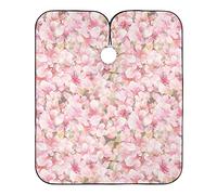 Hair Cutting Apron Vintage Pink Flower, Barber Apron Professional Hair Cutting Cape Personalised Hairdressers Gown For Cutting Women Kids