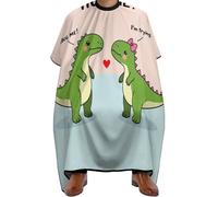 Hair Cutting Cape Cute Dinosaurs Hug Me, I'm Trying, Waterproof Hairdressing Cape Unisex Barber Hairdresser Capes for Styling Coloring 140X168cm