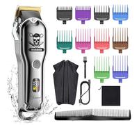 Hair Cutting Kit Pro Hair Clippers for Men Professional Barber Clippers IPX7 Waterproof Cordless Beard Trimmer Hair Trimmer