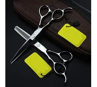 Hair Cutting Scissors, 5.5"/6" Left-Hand Hair Scissors Barber Salon Hair Dressing Tool Cutting thinning Set Hair Scissor Professional
