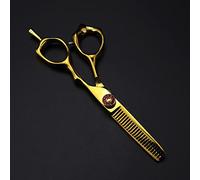 Hair Cutting Scissors, 5 Inch Professional JP 440c Steel Scissor d Haircut Thinning Barber Tools Cutting Shears Hairdressing Scissors, 2544 (Thinning)
