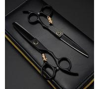 Hair Cutting Scissors, 6 Inch 440c Bearing Tiger Hair Scissors Haircut Thinning Barber Tools Cutting Shears Hairdresser Scissors Set