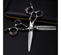 Hair Cutting Scissors, 6 Inch Professional Japan 440C Upscale Scissor Ring Cut Hair Scissors Haircut Thinning Barber Cutting Shears Hairdressing Scissors