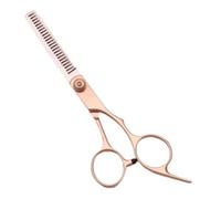 Hair Cutting Scissors Flat Scissors Hairdressing Apprentice Handle Split 6.0 inch(Color 3)