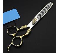 Hair Cutting Scissors, Professional Japan 440c 6 ' Retro d Cut Cutting Barber Haircut thinning Shears Hairdressing Scissors by (Thinning)