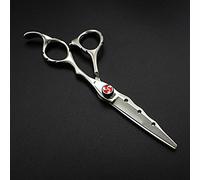 Hair Cutting Scissors, Professional Japan 440c Steel 6' Matte Cut Cutting Barber Tools Haircut thinning Shears Hairdresser Scissors by (6 Inch Cutting)