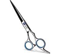 Hair Cutting Scissors Shears, Professional Barber ULG 6.5 inch Hairdressing Scissor Salon Razor Edge Hair Cutting Shear Japanese Stainless Steel with Detachable Finger Inserts