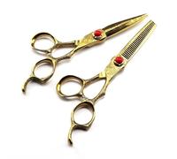 Hair Cutting Shears, 6 Inch Damascus Japanese Hair Scissors Sharp Hairdressing Shears Hairdresser Shaver Haircut Scissors Set