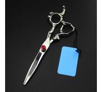 Hair Cutting Shears, 6 Inch Professional Japan 440c Upscale Scissor Dragon Handle Cut Hair Scissors Cutting Barber Haircut Thinning Shears Hairdresser Scissors(Set) (Cutting Scissor)