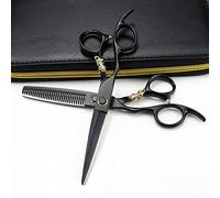 Hair Cutting Shears, 6 Inch Professional JP 440c Left Handed Bearing Tiger Hair Scissors Haircut Thinning Barber Cutting Shears Hairdressing Scissors Set