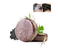 Hair Darkening Shampoo Bar, Grey Hair Darkening Shampoo, Multiflorum For Hair Repair, Black Soap For Men And Woman Grey Hair (2PCS)