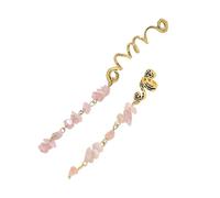Hair Decorations for Braids Retro Gems Pendants