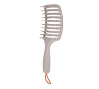 Hair Detangler Brush Plastic Lightweight Portable Curved Detangling Hair Brush for Adults and Kids
