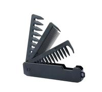 Hair Detangler Comb Fine And Wide Tooth Comb Hair Picking Multifuncional Folding Travel Pocket Unisex Travel Pocket