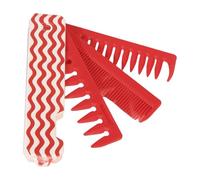 Hair Detangler Comb Fine And Wide Tooth Picking Multifuncional Folding Travel Pocket Unisex Picking Comb