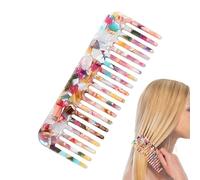 Hair Detangling Comb No Handle Handmade Saw-Cut Polished Pocket Travel