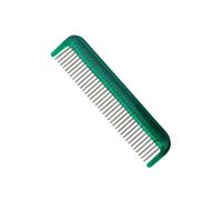 HAIR DOCTOR The 5"" Mens Rotating Tooth Hair Comb with silky smooth teeth reducest hair loss and damage (Forest Green)