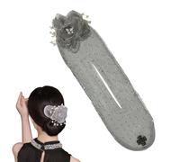 Hair Donut Bun Maker - Ring Style Bun Maker, Elastic Hair Bows and Ribbons, Bun Maker Tool | Reusable Donut Ring Styler, Hair Accessories