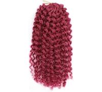 Hair Dreadlock Extensions,Hair Extensions,8 Inches Ombre Hair Extensions Synthetic Curl Jamaican Bounce Afro Kinky Curly Crochet Braids(BUG8INCHES,3Pcs/Lot)