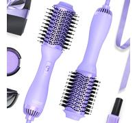 Hair Dryer Brush Blow Dry Brush: One-Step Hot Air HairDryer Brush and Volumizer for Less Frizz More Shine Salon Results - 60mm Oval Blowout Brushes Reduced Heat Damage for All Hair Types