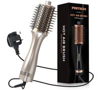Hair Dryer Brush, Hot Brush for Hair Styling - Light Weight Blow Dry Hair Brush with 2 Heat Speed & 1 Cold Wind Hot Air Brush for Short Hair, 4 in 1 Hot Comb Hair Styling Appliances