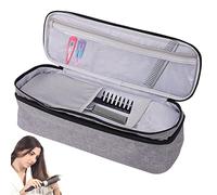 Hair Dryer Carry Bag, Hair Dryer Holder - Double Layer Shockproof Protection Organizer | Waterproof Storage Bag for Hair Accessories, Tools, Blow Dryer Storage Bag for Travel, gray, see description